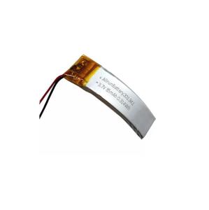 China AR Curved LiPo Battery 85mAh 3.7 V Rechargeable Lithium Battery factory
