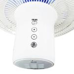 Household DC Solar Power Standing Fans 12v 16 Inch Plastic Material
