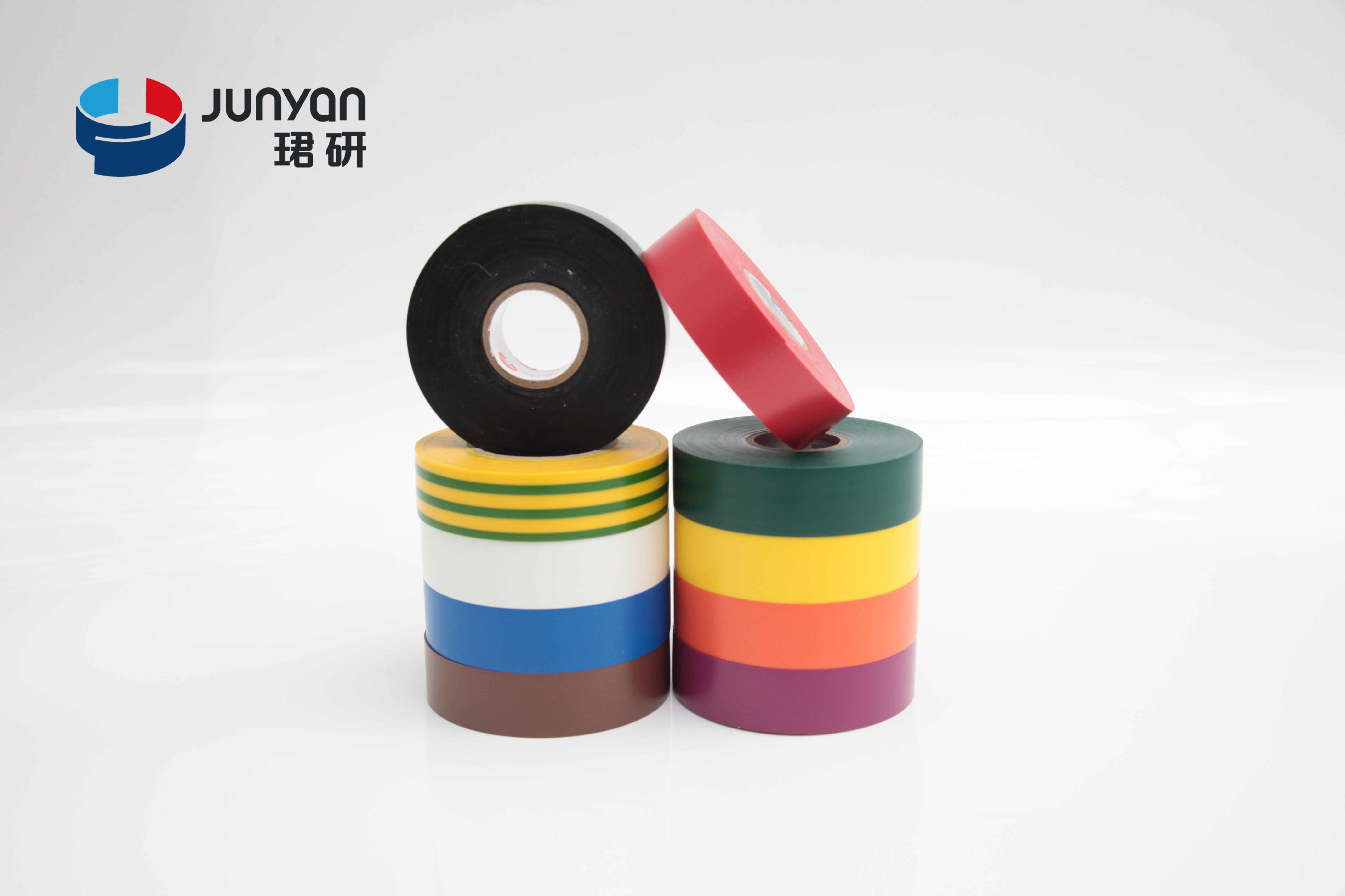 Red PVC Electrical Tape Flame Retardant Adhesive Tape For Color Coding /