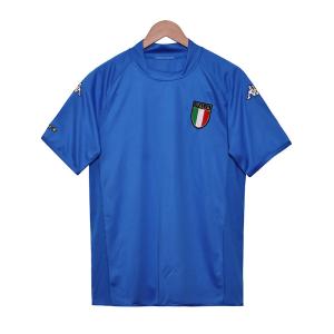 China Italy 2002 World Cup home retro football jersey high quality replica factory