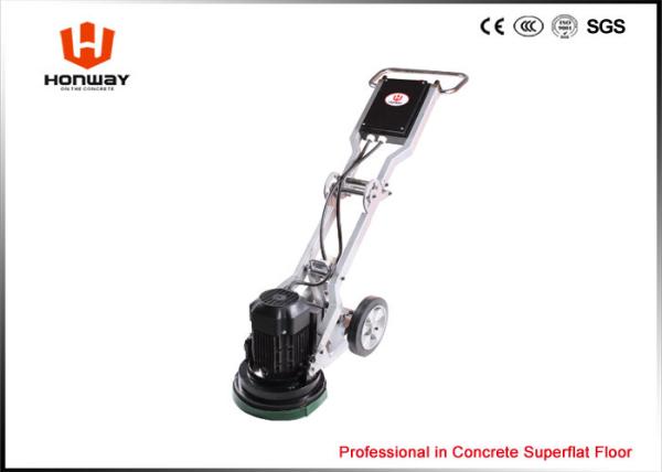 Lightweight Walk Behind Floor Grinder , Single Head Granite Floor Polishing