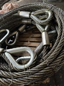 China Both Ends Aluminum Ferrules Mechanically Spliced Heavy Duty Lifting Slings factory