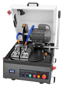 China Wheel Feed Metallographic Equipment , Abrasive Cutting Machine 16 Gallons Cooling Unit factory