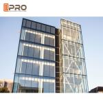 Facade Reflective Glass Invisible Aluminium Curtain Wall For Building Exterior