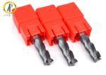 High Helix Tungsten Carbide End Mill / Flat End Mill Bits For Stainless Steel