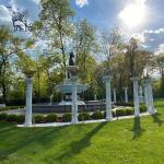 White Marble Column Stone Roman Columns Garden Decoration Hand Carved