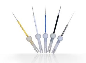 China Stainless Steel Disposable Permanent Makeup Tattoo Card Needles for Mosaic Machine factory