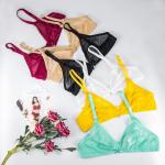 Seamless Push Up Wireless Bra Wire Free Solid 80B 85C 65-70kg XXL