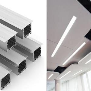 China Extruded Recessed Aluminum LED Profile Hoisting Led Strip Light factory