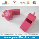 Hot Selling to Many Countries Solid Yellow Promotional Gift Whistles