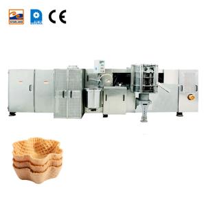 China Snack Production Equipment for Waffle Basket making machine with CE factory