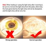 110v220v 240leds 10mm 3000K4000K6500K Flexible Die-Cutting SMD2835 Led Strip
