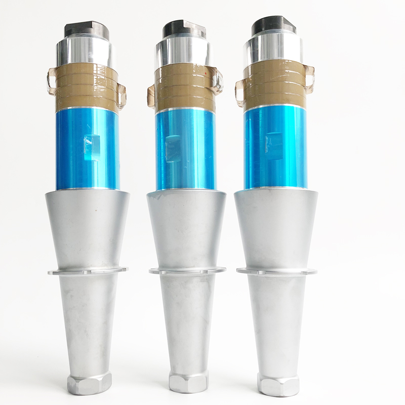 1000W high power piezoelectric ultrasonic transducer for Plastic and Metal Welding machine 20khz/15khz Welding frequency