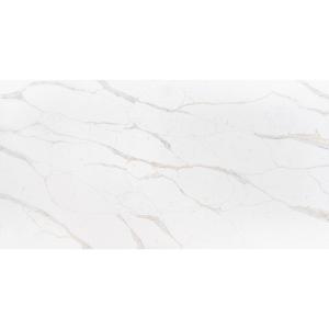 China Calacatta Gold Details Very Good Quartz Surface 2/3 Cm Bathroom Vanity Flexural Strength 40-70 factory