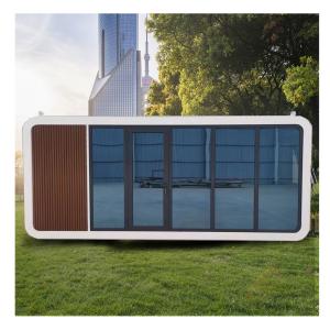 China Contemporary 20ft 40ft Prefab Cabin House Apple Mobile Working Pod for Office factory
