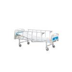 Stainless Steel Frame Simple Single Crank Manual Care Bed Manual Hospital Bed