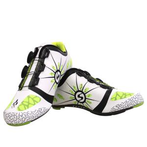 China Anti Skid Carbon Fiber Cycling Shoes Watertight Dirt Resistant Good Stability factory