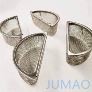 China Semicircle 316SS Stainless Steel Wire Mesh Filter High Temperature factory