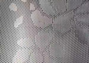 China 1.6mm Perforated Wire Mesh Aluminum Decorative Punched Metal Sheets Customized factory