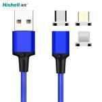 Hishell USB Magnetic Charging Cable Wear Resistance With LED Light