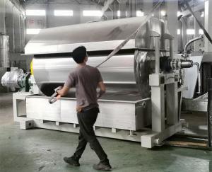China Lignit Potassium Humate Rotary Drum Dryer Rotating Continuous Drying Equipment 5000kg/h factory