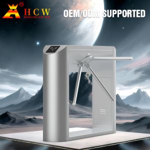 HCW Dustproof Biometric Face Recognition Turnstile Access Control System