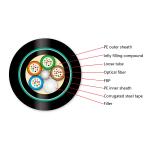 Direct Buried 24 Core Steel Wire Underground Fiber Optic Cable Double Armoured