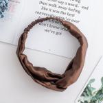 Warrens Girls Elastic Mulberry Silk Headband For Washing Face