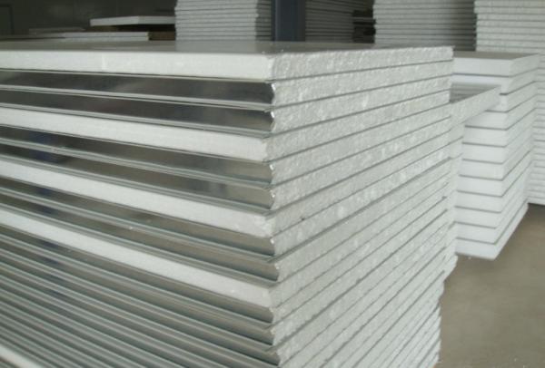 China PPGI EPS Expanded Polystyrene Sandwich Panel factory