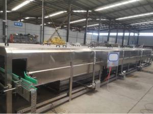 China Tunnel Pasteurization Line Canned Glass Bottle Pickles Beverage Sterilizer Low Temperature Food Sterilizer Line factory