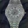 Buy cheap Eco Friendly Moissanite Diamond Watch VVS Moissanite Bling Mens Diamond Watches from wholesalers