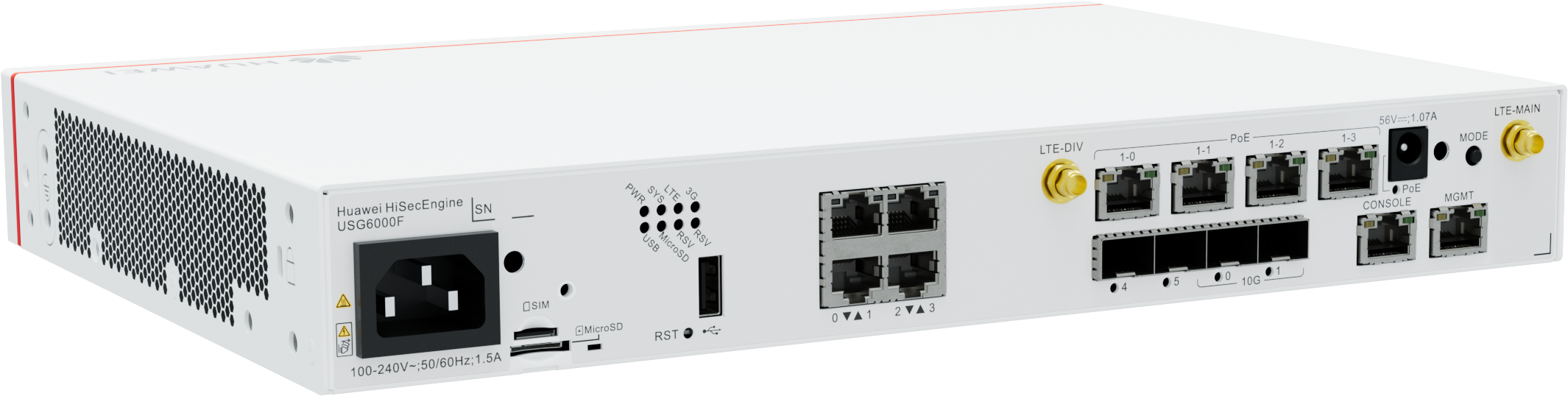 Huawei USG6530F-DPL NGFW Firewall with Cloud Threat Intelligence