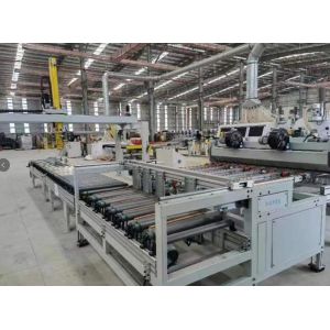 100kW UV Lacquer Coating Machine Finishing Line For SPC Floor