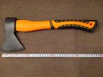 Carbon Steel Double Colors Plastic Handle Hand Working Axe (XL-0139) in Hand