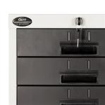 10 Drawers Medical Instrument Cabinet Industrial Metal Storage Cabinets