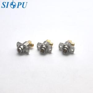 China SBMA Female Bent Flange RF Coaxial Connector Connect 2 # Semi Flexible Or Semi Steel Cable factory