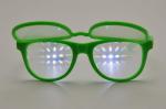Double Effect Plastic Diffraction Glasses Flip Up Style For Decoration