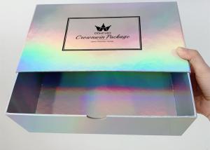 China Drawer Cardboard CMYK PMS Paper Bracelets Box 13*13*5.3cm factory