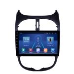 9 inch IPS Screen 4G Car Radio for Peugeot 206 2000-2016 RAM 2GB ROM 32GB Auto