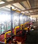 Gym Trainer Training Leg Press Pull-up Chest Press Squat Rack Power Rack