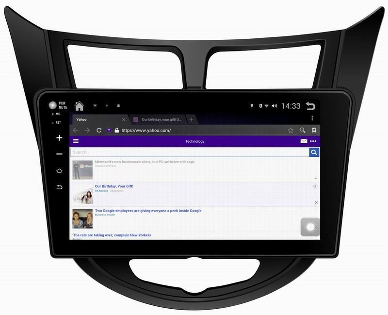 Ouchuangbo android 4.4 for Hyundai Verna 2010 with car radio dvd stereo 3g wifi 800*480 free shipping