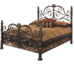 Iron Full King Size ODM 0.6mm Metal Double Loft Bed