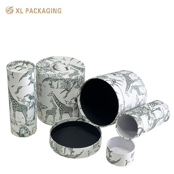 Custom Luxury Floral Bouquets Gift Cardboard Flower Tube Packaging Round Cylinder Craft Paper Box for Flowers