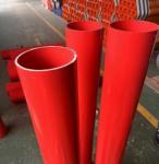 ASTM A795 Hot Drawn Round Welded Galvanized Steel Pipe For Structure