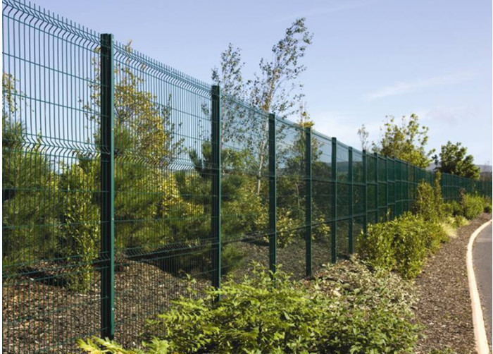 50x50mm Galvanized Steel Wire Mesh Fence 6 Ft Height 10 Ft Length Panels