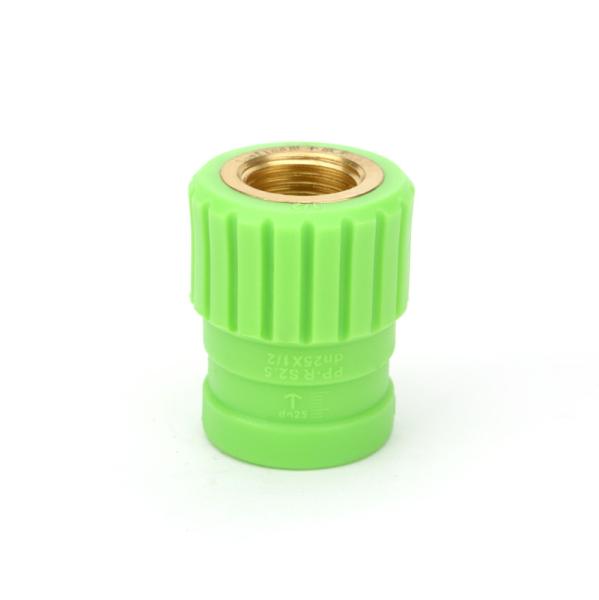 DIN8007 / 8078 Green Ppr Pipe Accessories With Good Impact Strength