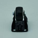 1.5 Inch Rigid Plate Caster Wheels Polyurethane 50kg Load