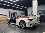 458 Ferrari Body Kit LB Style Front And Rear Bumper 2011 - 2014 Hood Spoiler For