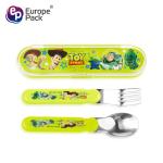 Factory Direct Customized logo stainless steel cute cartoon plastic PS handle