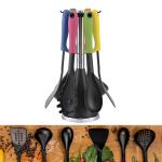 Haisheng 7pcs Cookware Set Including Nylon Kitchenware Utensil Sets for Kitchen
